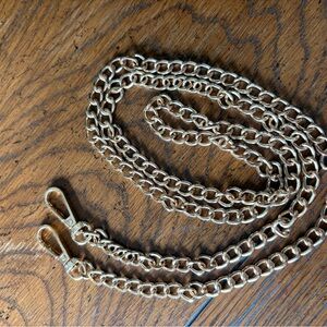 Gold Chain Strap purse or wallet